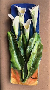 Four Lillies 18x6.5