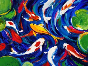 Splash of Color 30x40