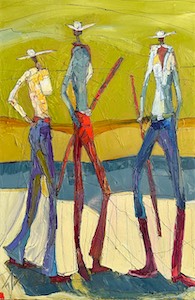 SOLD! Sundown 30x20