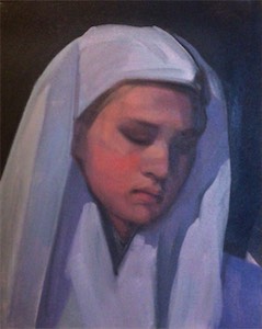 SOLD! Mary Contemplates 