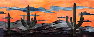 SOLD! Epic Sunset 16x40 