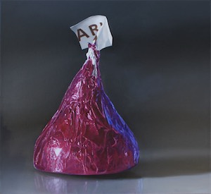 SOLD! Dark Kiss 20x20