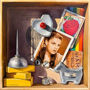 SOLD! Drothy and the Tin Man 12x12
