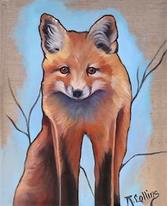 Little Red Fox 26x21