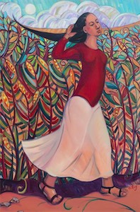 Corn Fields 36x24
