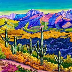 On Top Of The World 24x24
