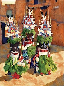 Hemis Kachinas-Nimanmuya 40X30 wc