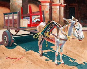 Loading Zone 8x10 acrylic