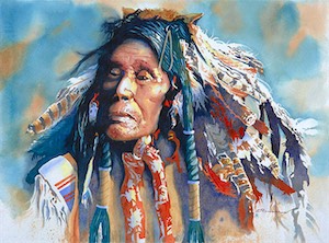 The Sacred Headress 22x28wc