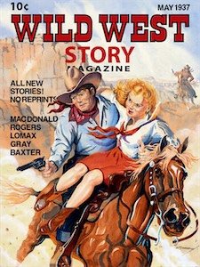 Wild West Story May 1937-24x18 mixed