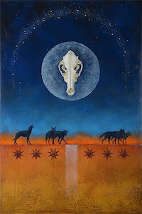 Coyote Moon 36x24