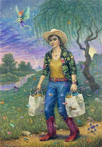 The Butterfly Queen 44x30