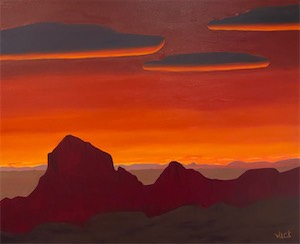 Baboquivari Shadow 36X48