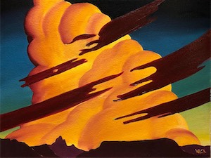 Baboquivari Storm 24x30