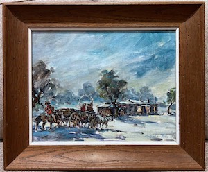 SOLD! Cross canyon trading post 11x14