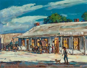 SOLD! Aztec House In Tombstone 16x20