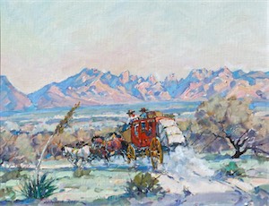 SOLD! Evening On The Dragoons 16x20
