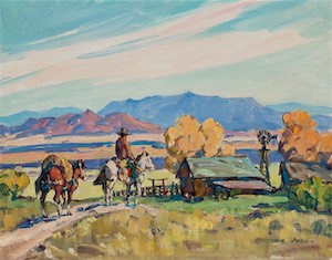 SOLD! Headin' Home 16x20