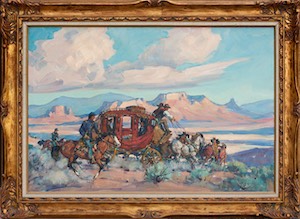 SOLD! On The Overland Trail 24x36