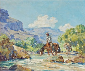 SOLD! Vaquero 20x24