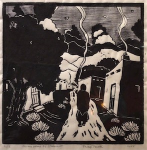 Going Home By Starlight 12x11.5