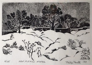 New Mexico Winter 6x9