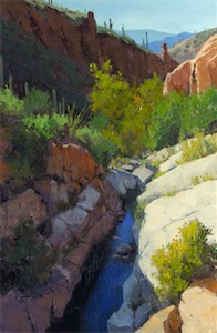 Looking Down Bear Canyon 30x20