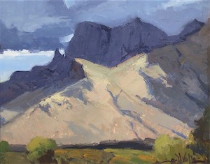 Shadows Over Pusch Ridge 8x10