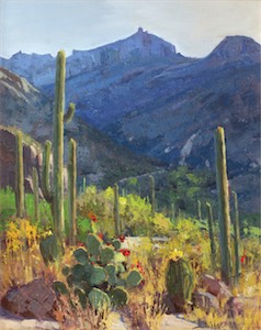 SOLD! Into the Sonoran Light 30x24