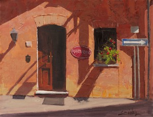 The Shadows Wait For Evening 14x18