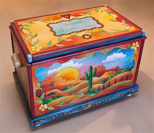 SOLD! Cowgirl Treasure Chest