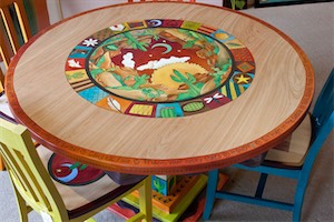 SOLD! Dining Table and Chairs