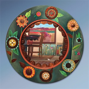 SOLD! Spring Mirror 36 inches