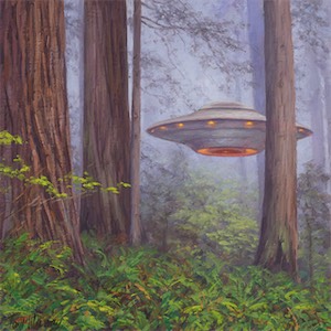 SOLD! Lost In The Redwoods 8x8 