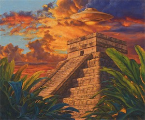 SOLD! The Mayan Dream 10x12