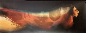 Frank Howell, Phoenix Rising 21x54 Lithograph  47/100