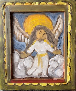 SOLD! Dancing Angel 14x11