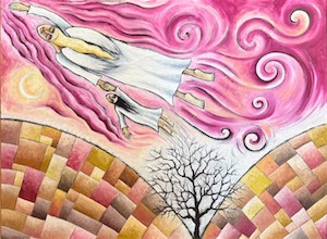 SOLD! Rose Johnson, Another Lost Child 36x54.