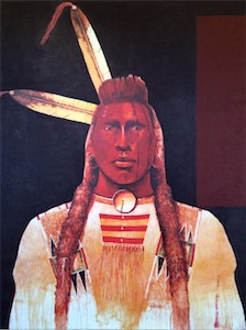Ben Wright, Lakota 40x30 Acrylic