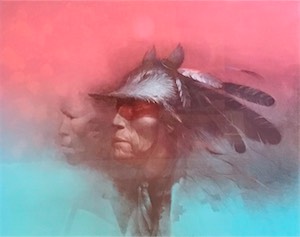 Clifford Beck, Moon Dance 24x32