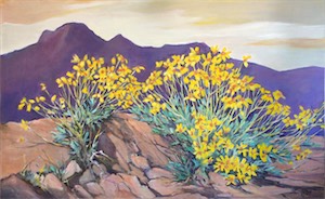 Joby Lamplot, Amazing April 48x30