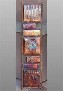Moran Brown, Blue Moon copper 40x10