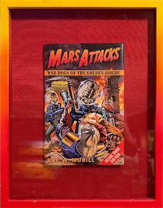 Mars Attacks Book Cover 8x6