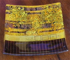 Small Yellow:Green Plate 8x8