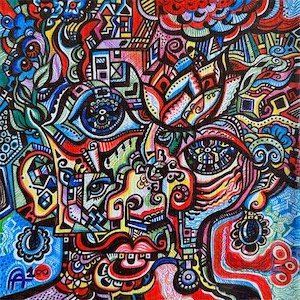 SOLD! Arshansky, Last BBQ Party 24x24