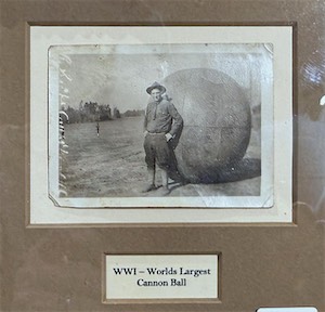 Worlds Largest Cannonball 2.5x3.5