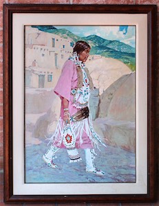 SOLD! Blue Bird Song 40x28