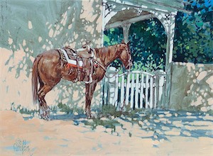 SOLD! Dancing Shadows 12x16