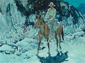 SOLD! Ghosts In Texas Canyon 12x16