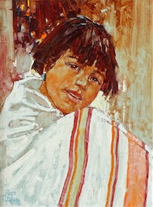 SOLD! He's My Sunny Boy 9x12
